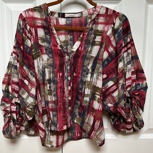 NWOT LF Millau Printed Top